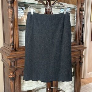 Ralph Lauren black label wool and cashmere skirt EUC